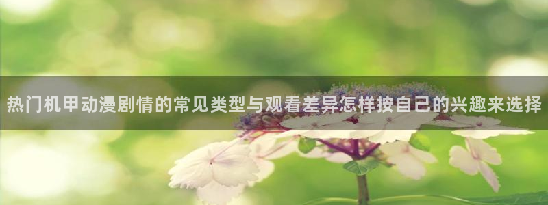 动漫角色大全：热门机甲动漫剧情的常见类型与观看差异怎样按自己的兴趣来选择