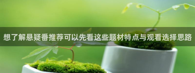 最新动漫排行：想了解悬疑番推荐可以先看这些题材特点与观看选择思路