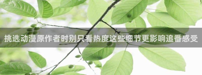 国漫推荐：挑选动漫原作者时别只看热度这些细节更影响追番感受