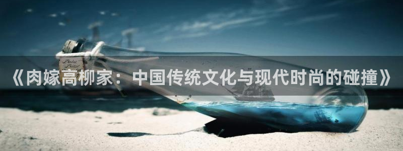 动漫网入口：《肉嫁高柳家：中国传统文化与现代时尚的碰撞》