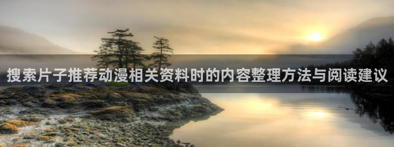 最新动漫资讯:搜索片子推荐动漫相关资料时的内容整理方法与阅读建议